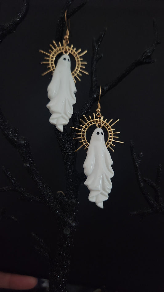 White Lady Earrings