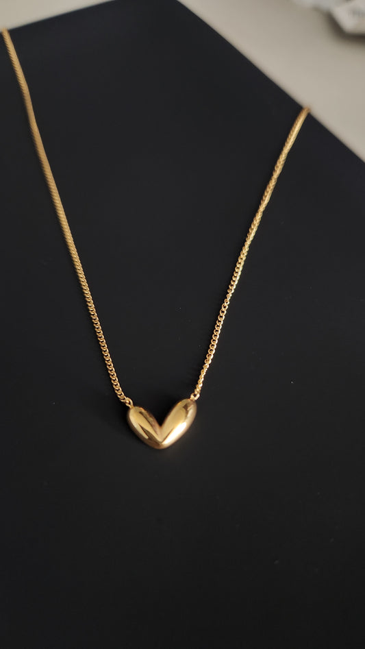 Liv Heart Necklace or Earrings