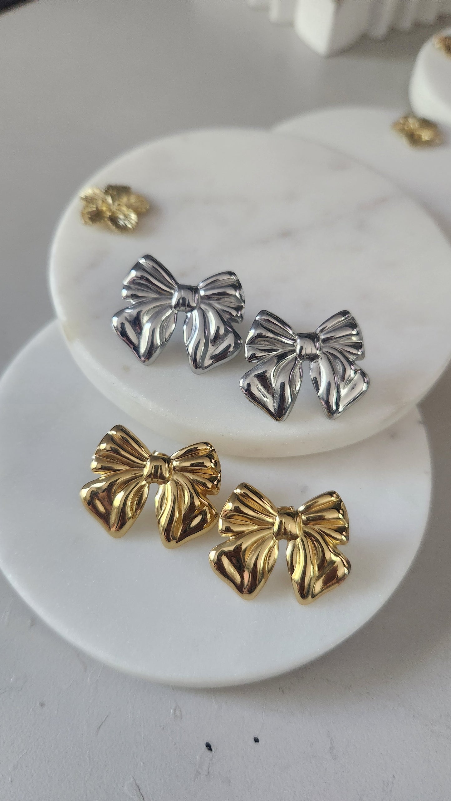 Rosette Earrings
