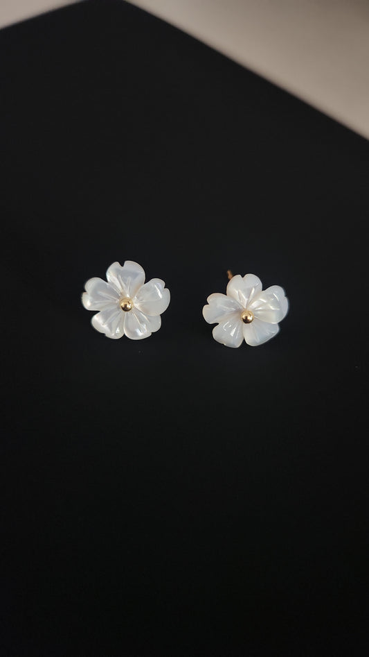 Fiona Flower Earrings