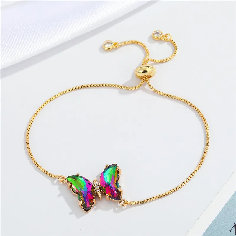 Crystal Butterfly Bracelet