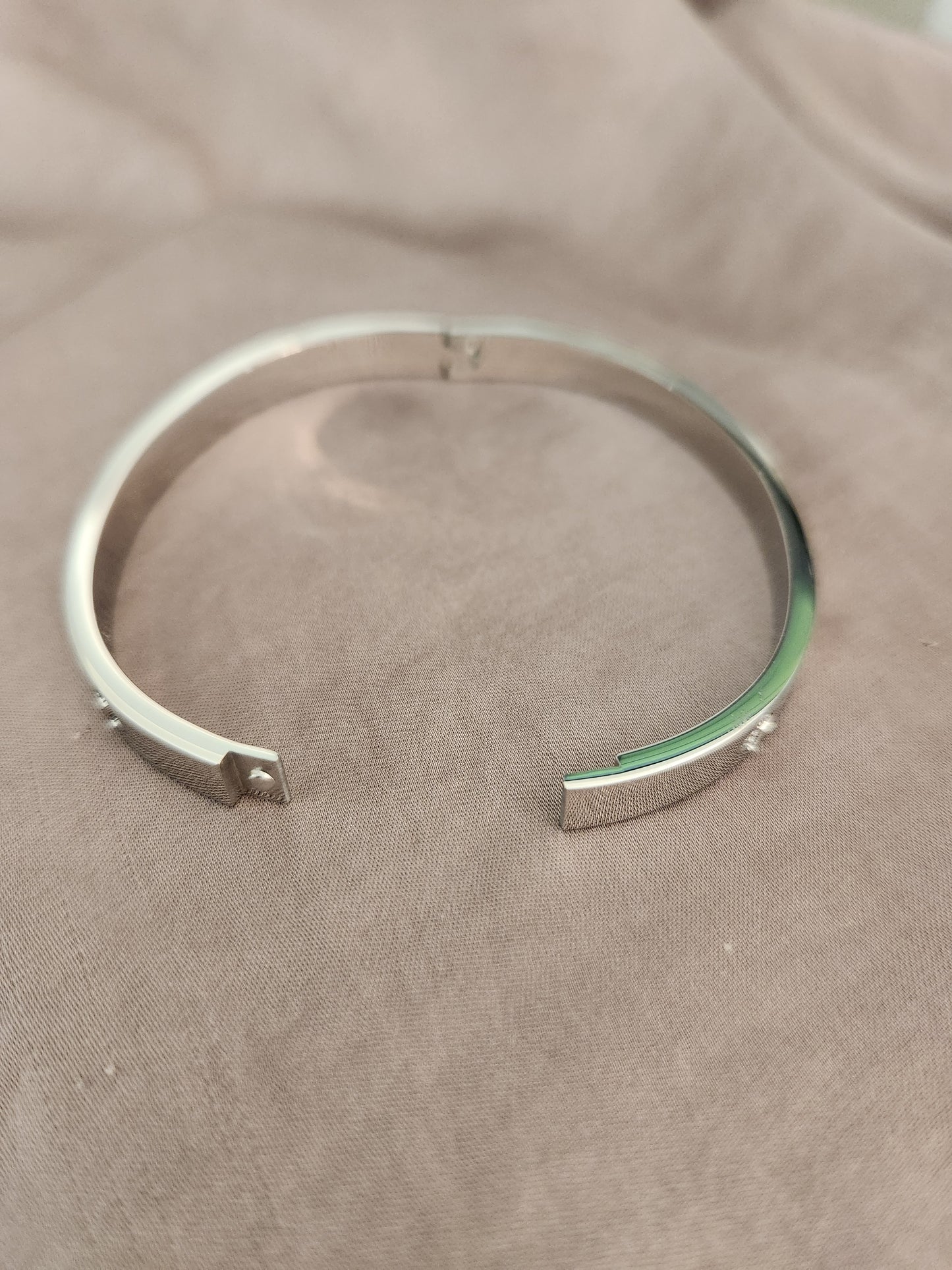 Lexi Silver Bangle