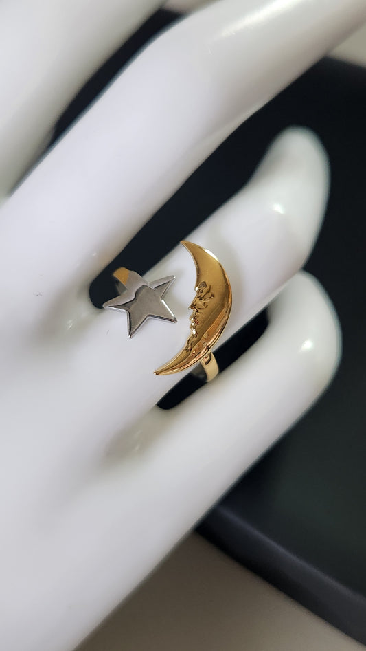 Moon Multi Color Ring