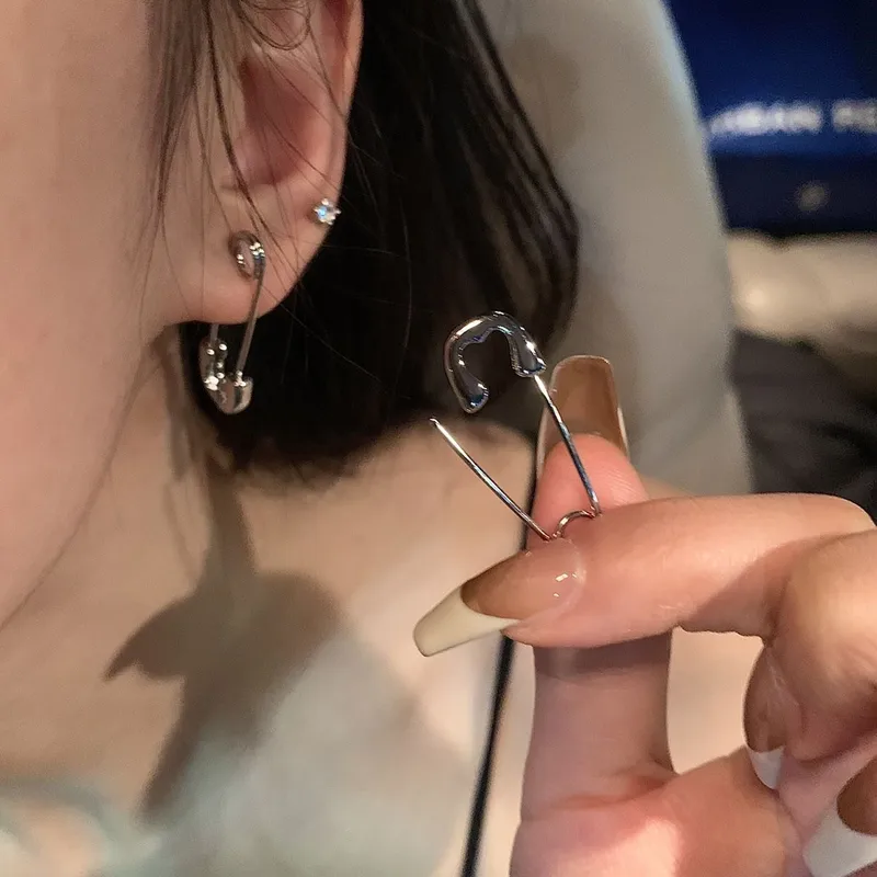 Safety Pin Earrings