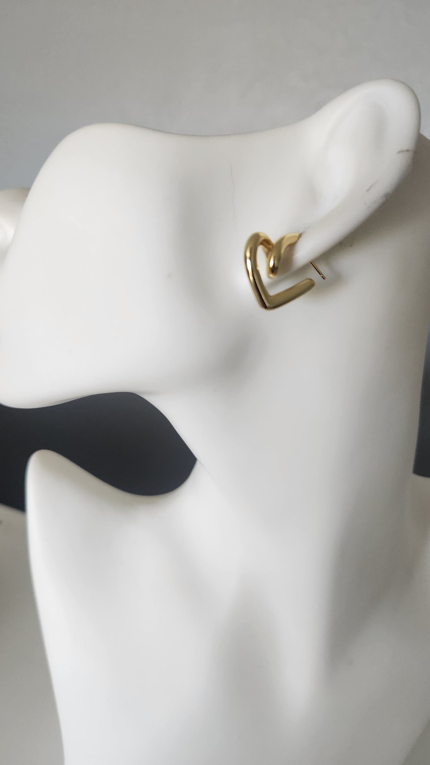 Twisted Heart Earrings