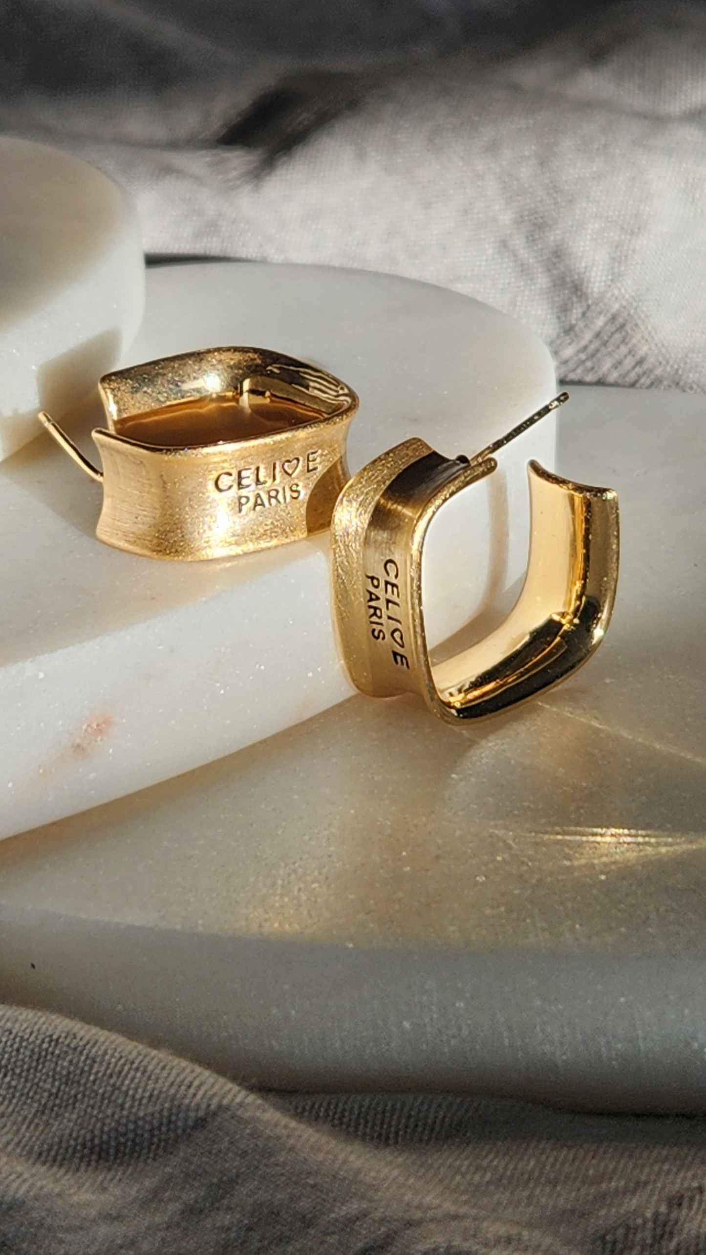 Celine Hoop Earrings