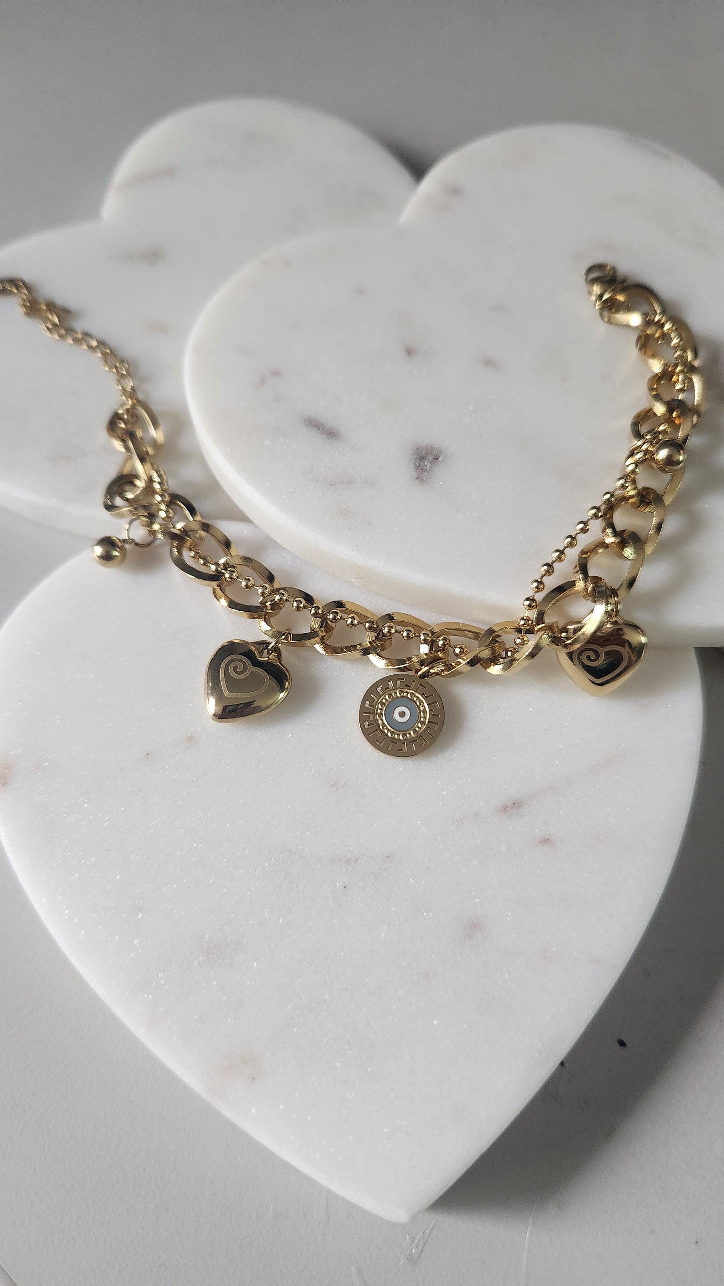 Evil Eye Charm Bracelet