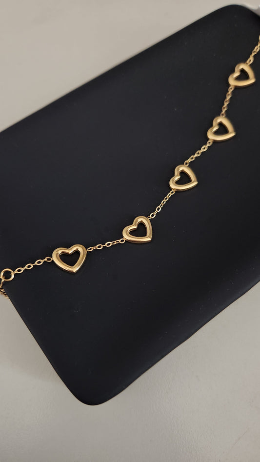 Lottie Heart Bracelet