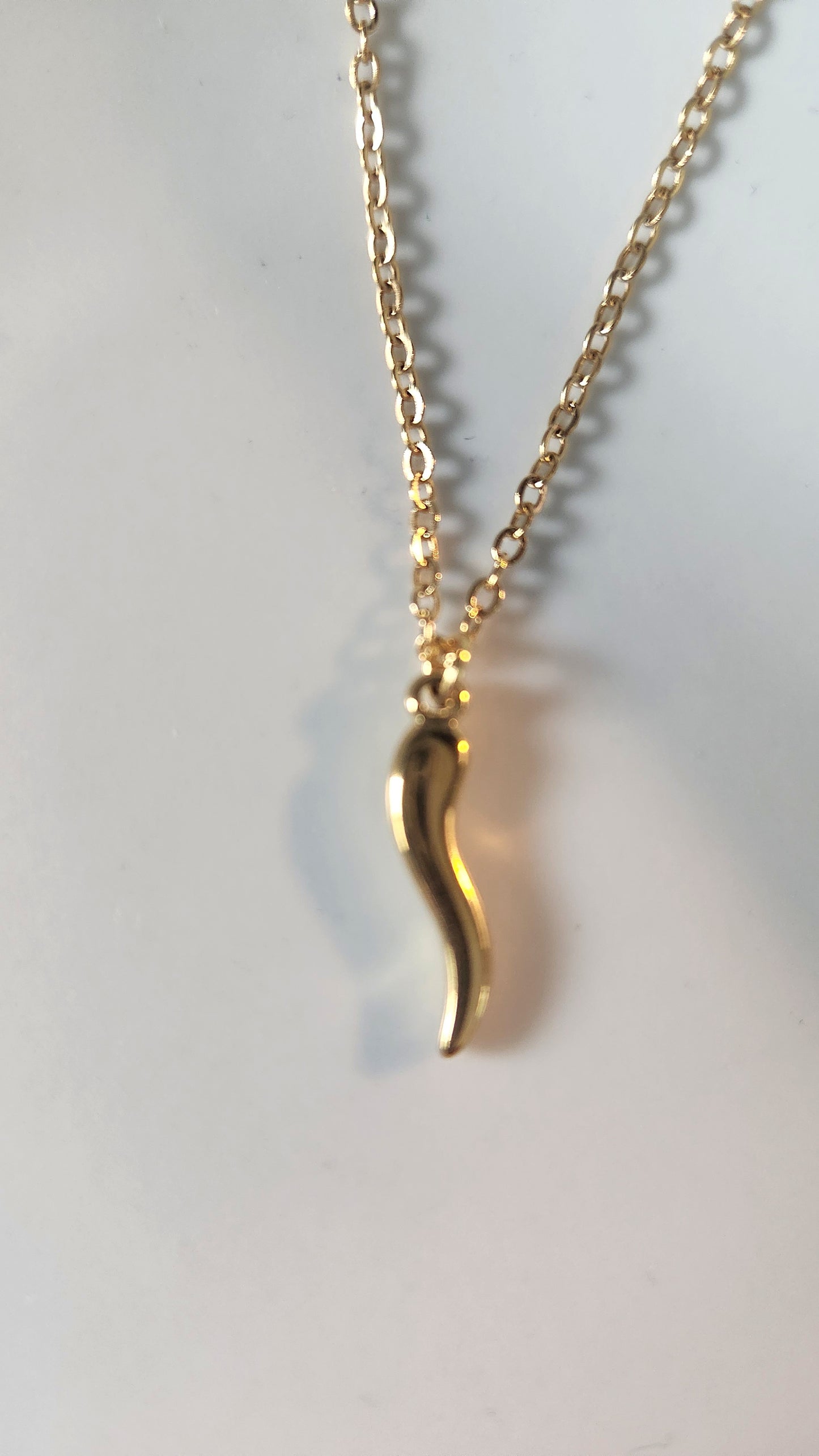 Italian Horn Necklace