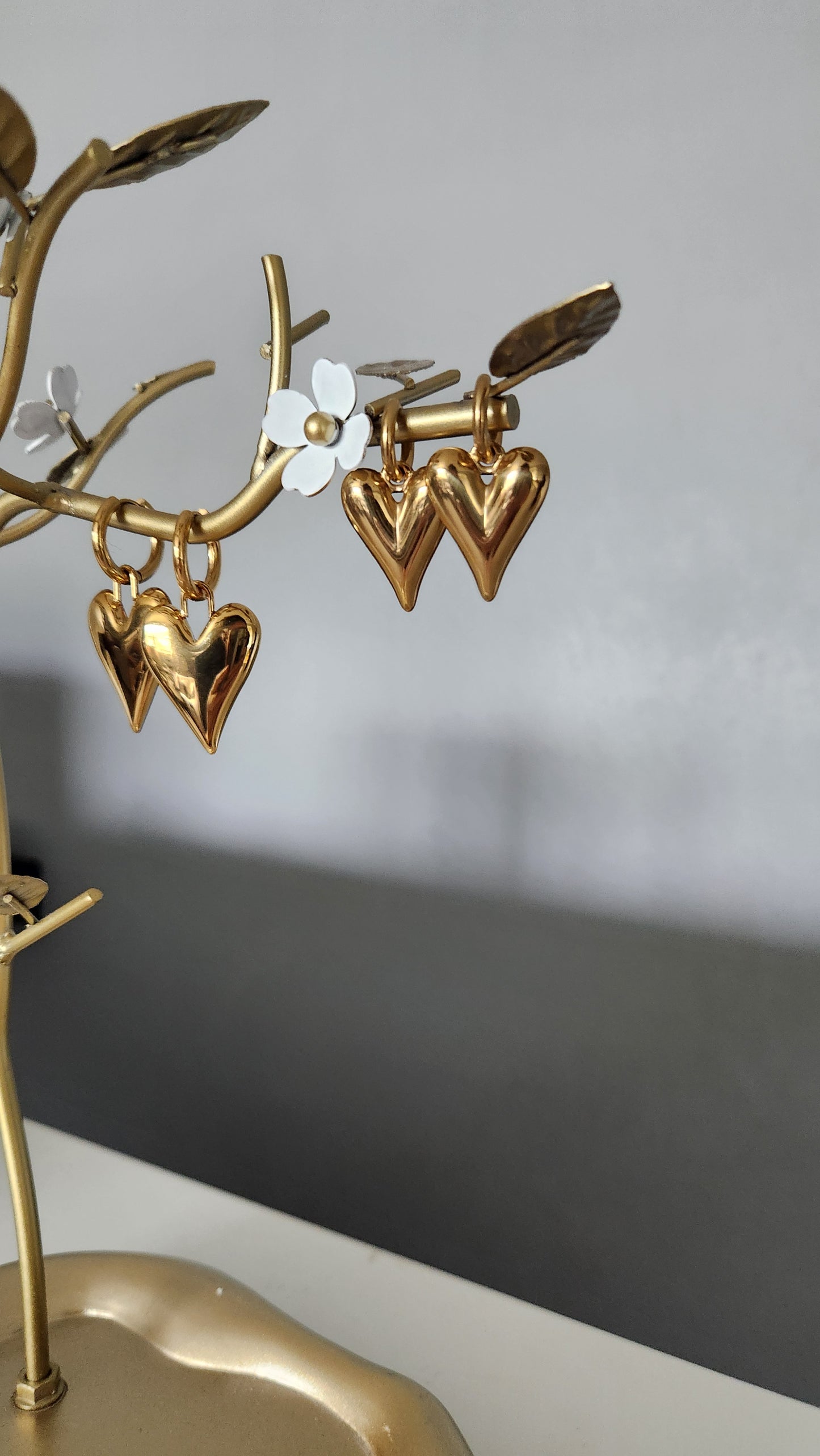 Lorde Heart Drop Earrings
