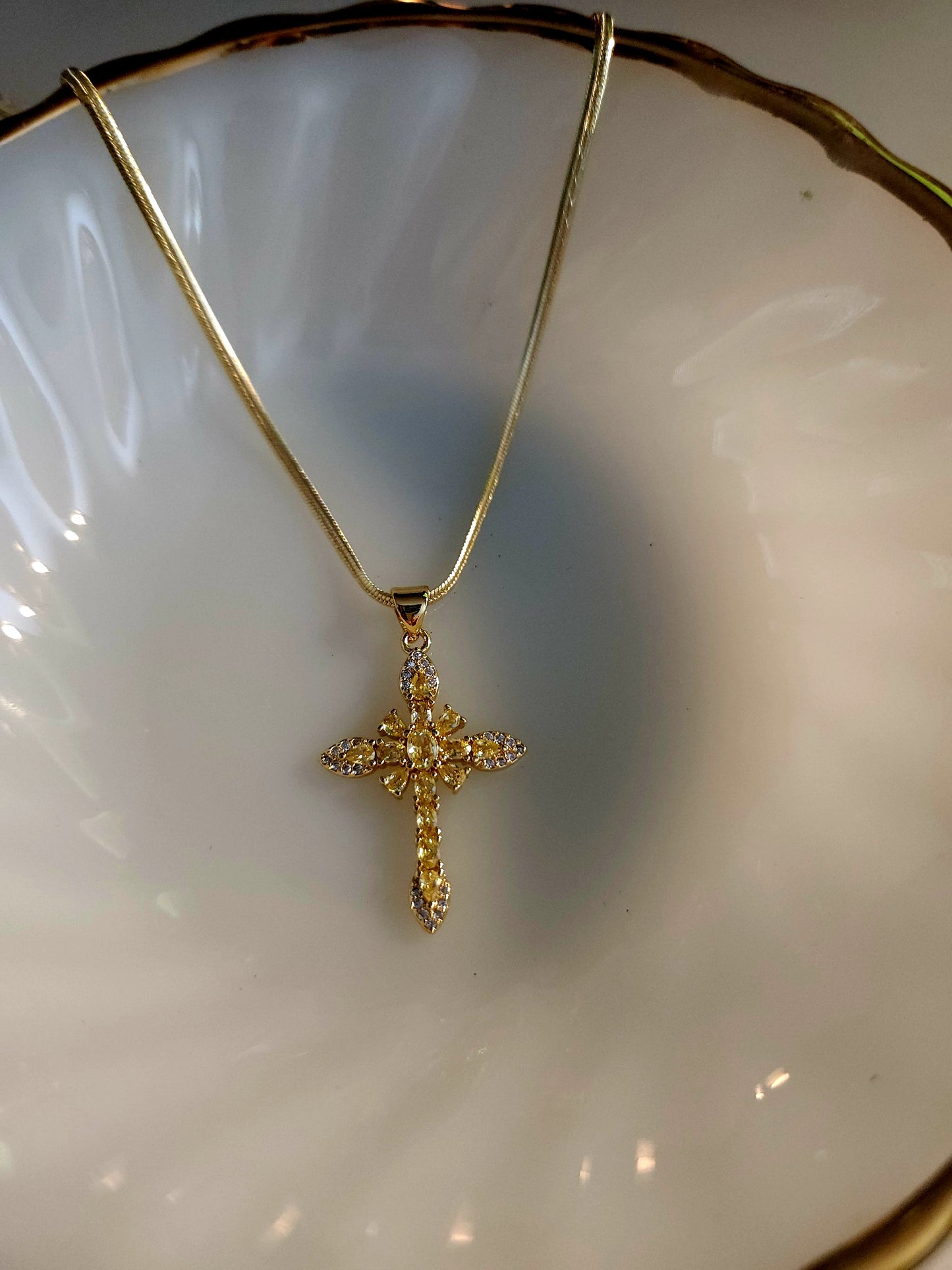 Ornate Gold Cross