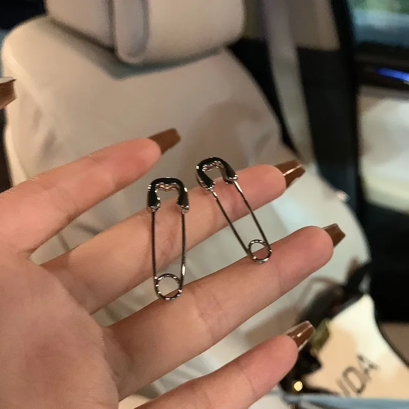 Safety Pin Earrings