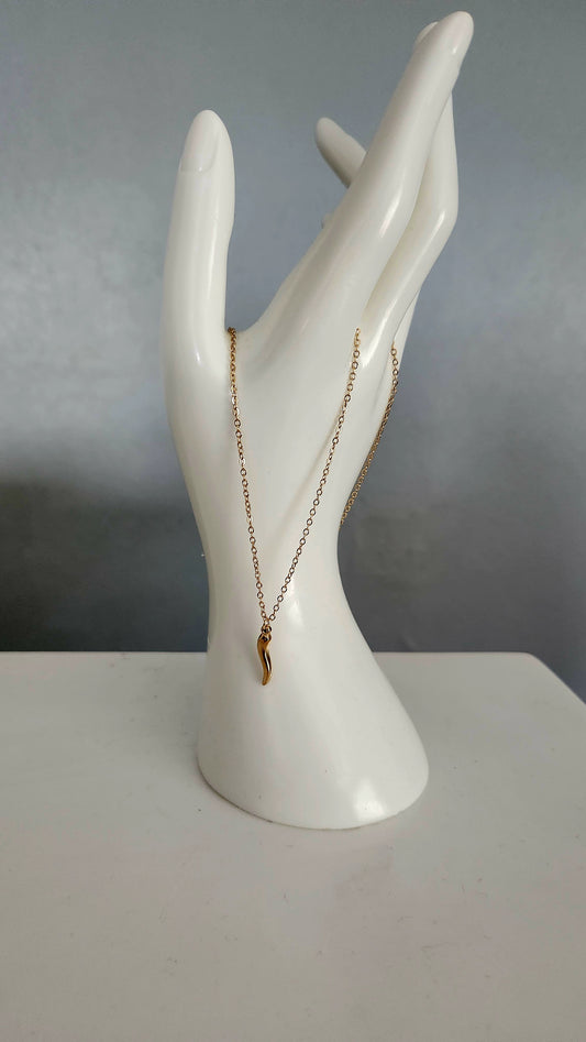 Italian Horn Necklace