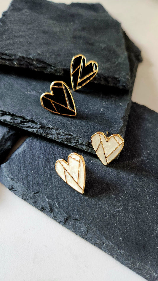 Gia Heart Earrings